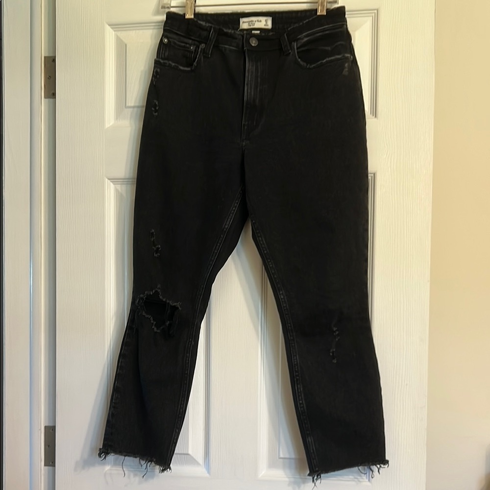 Abercrombie & Fitch Curve Love “The Skinny High Rise” Jeans